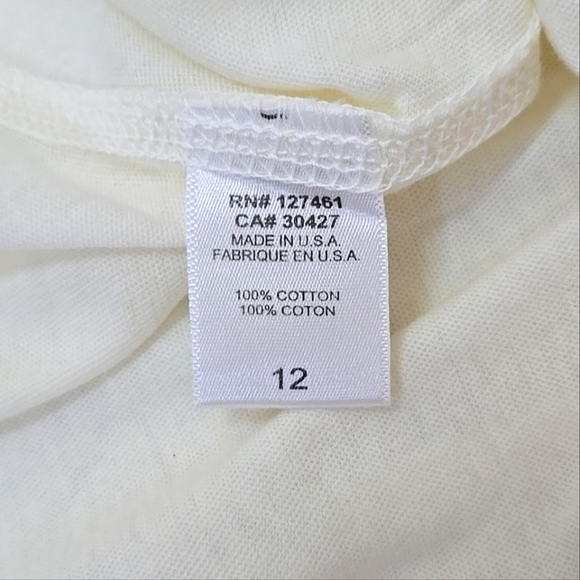 🦄 Wildfox Kids Cream 100% Cotton UNICORN Tank Top, Size 10-12* ~ NWOT - Picture 7 of 8